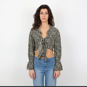 Sandro floral top